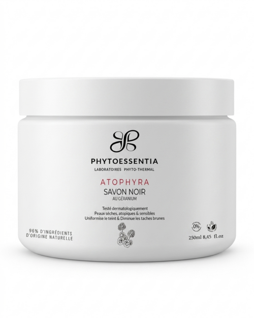 atophyra savon noir géranium – 250 g