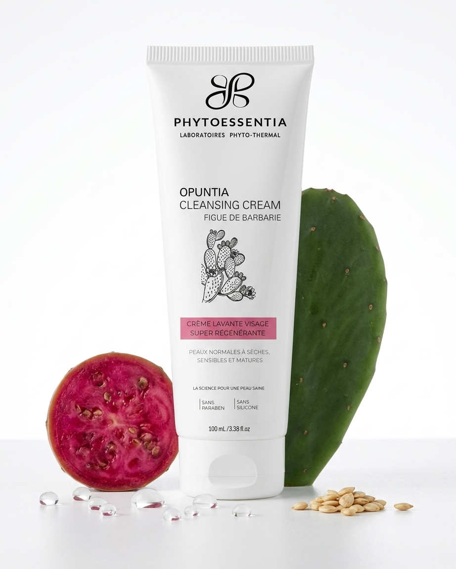 opuntia cleansing cream – crème lavante visage super régénérante – 100 ml opuntia cleansing cream – crème lavante visage super régénérante – 100 ml