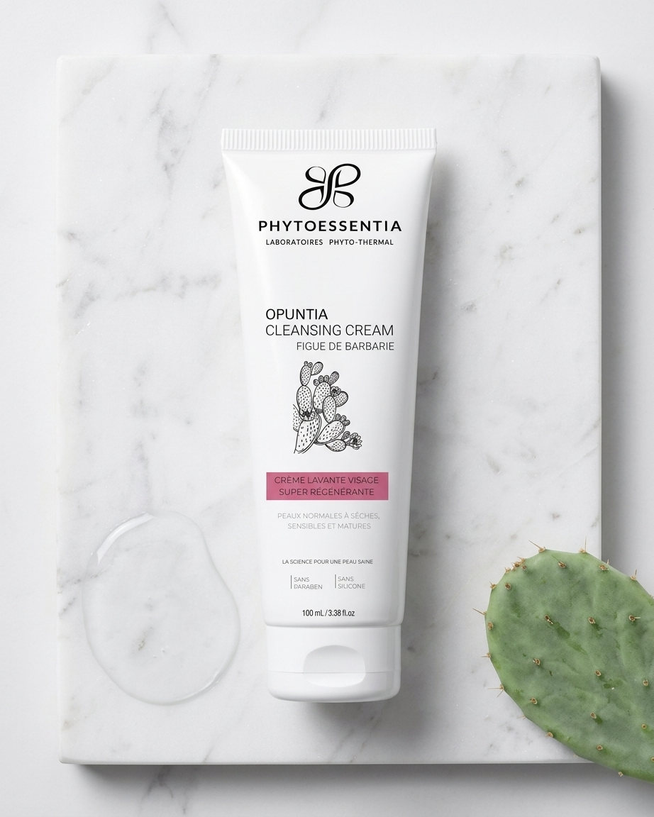 opuntia cleansing cream – crème lavante visage super régénérante – 100 ml opuntia cleansing cream – crème lavante visage super régénérante – 100 ml