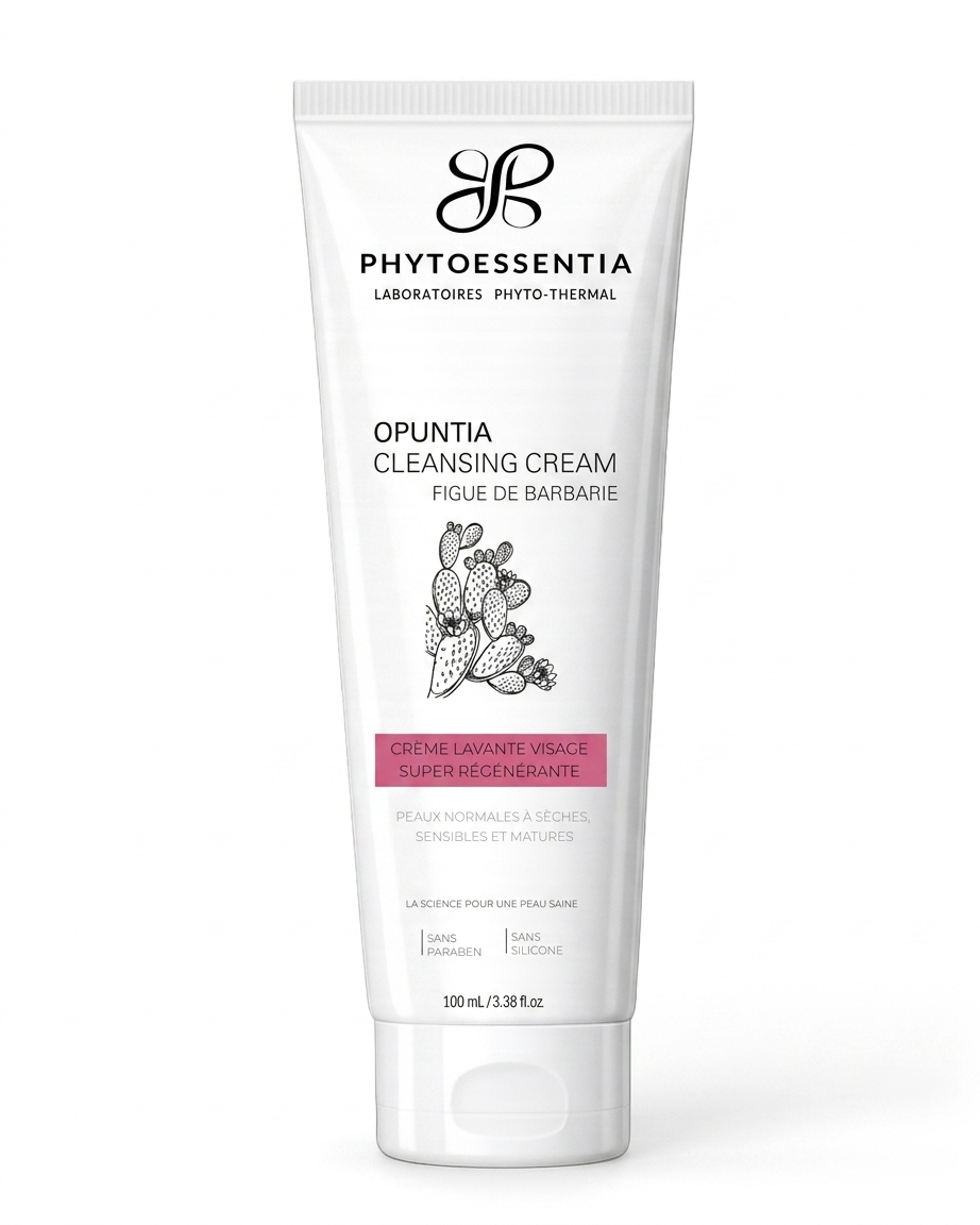 opuntia cleansing cream – crème lavante visage super régénérante – 100 ml opuntia cleansing cream – crème lavante visage super régénérante – 100 ml