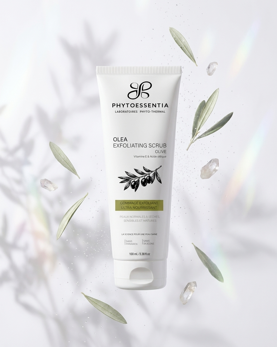 olea exfoliating scrub – gommage exfoliant ultra nourrissant – 100 ml olea exfoliating scrub – gommage exfoliant ultra nourrissant – 100 ml