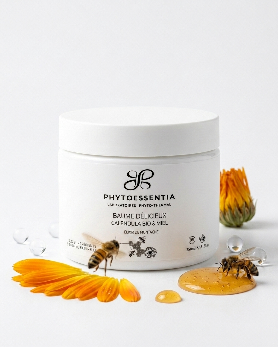 baume délicieux calendula bio & miel – 250 g baume délicieux calendula bio & miel – 250 g