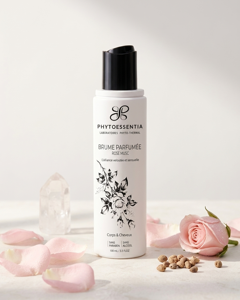 brume parfumée rose musc – 100 ml brume parfumée rose musc – 100 ml