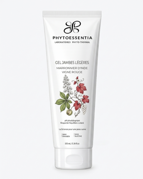 gel jambes légères – marronnier d’inde & vigne rouge – 100 ml