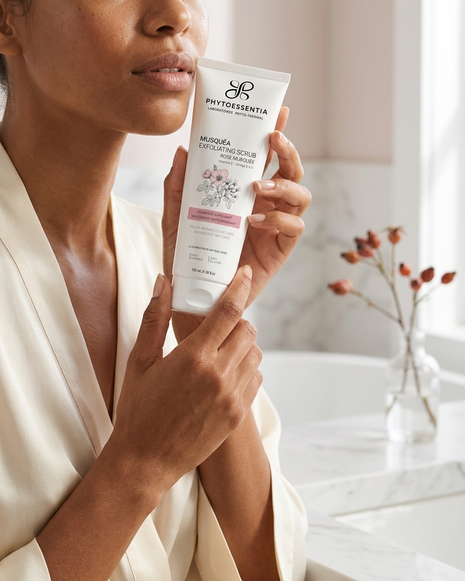 musquéa exfoliating scrub – gommage exfoliant hautement raffermissant – 100 ml musquéa exfoliating scrub – gommage exfoliant hautement raffermissant – 100 ml