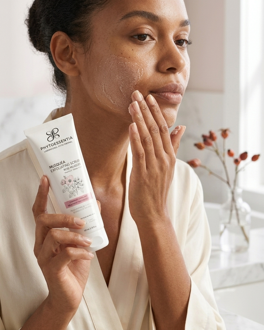 musquéa exfoliating scrub – gommage exfoliant hautement raffermissant – 100 ml musquéa exfoliating scrub – gommage exfoliant hautement raffermissant – 100 ml