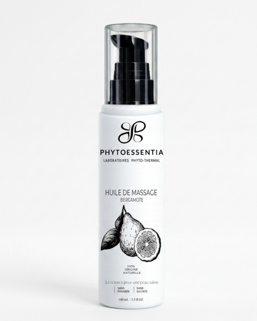 huile de massage bergamote – 100 ml