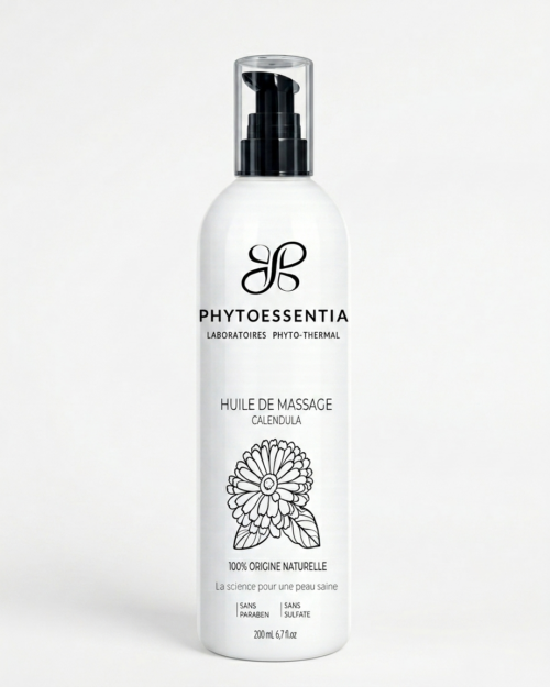huile de massage calendula – 200 ml