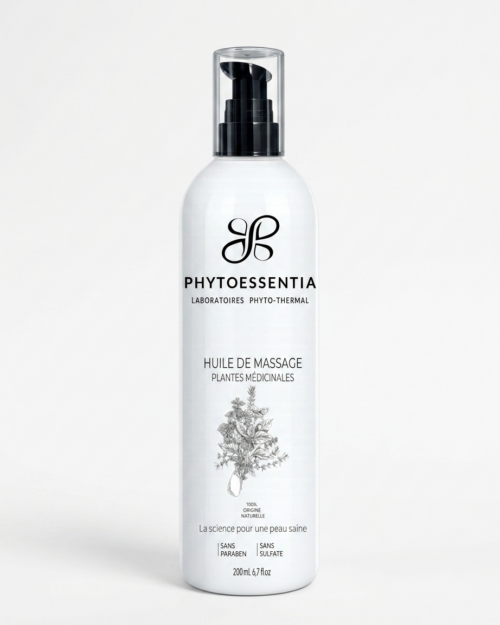 huile de massage plantes médicinales – 200 ml