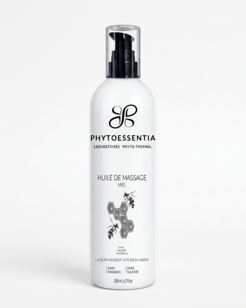 huile de massage miel – 200 ml