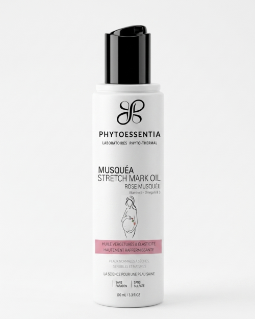 musquéa stretch mark oil – huile vergetures & élasticité – 100 ml