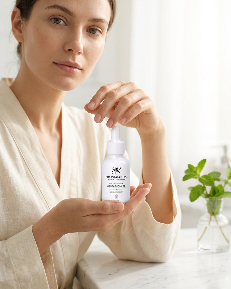 Accueil huile essentielle de menthe poivrée – 30 ml