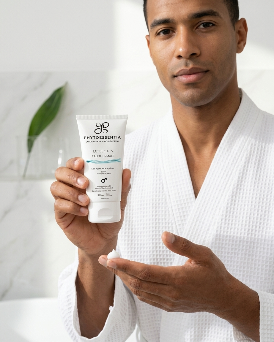 lait de corps homme – eau thermale – 200 ml lait de corps homme – eau thermale – 200 ml