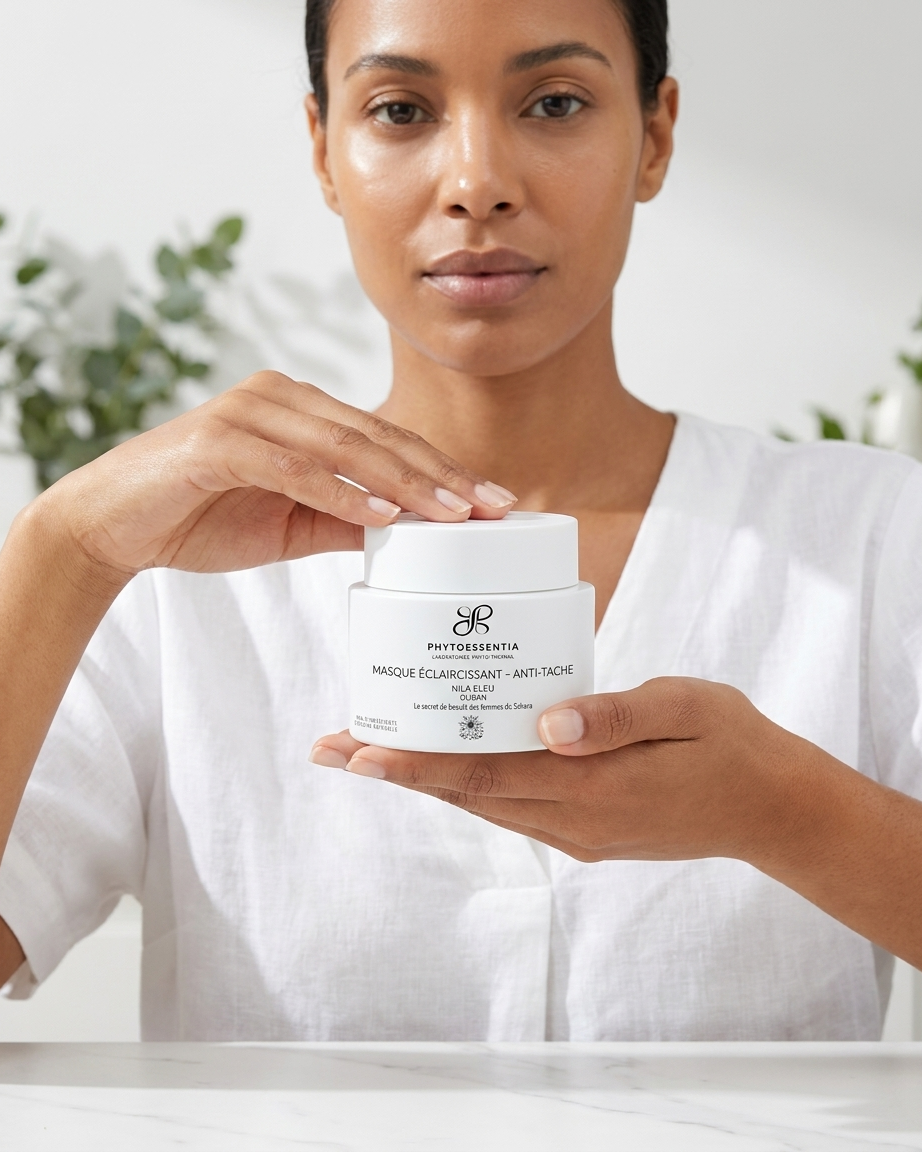 masque Éclaircissant nila bleu – oliban & géranium – 100 ml masque Éclaircissant nila bleu – oliban & géranium – 100 ml