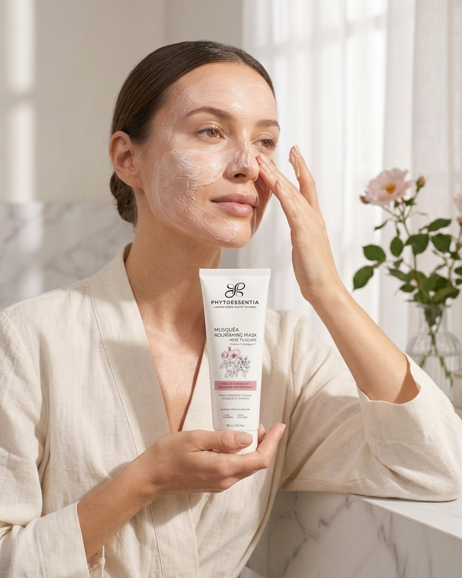 musquéa nourishing mask – masque nourrissant hautement raffermissant – 100 ml musquéa nourishing mask – masque nourrissant hautement raffermissant – 100 ml