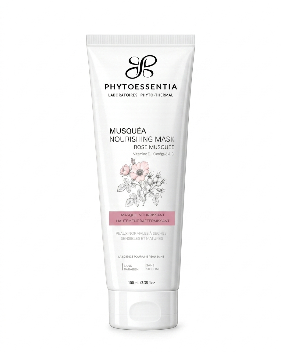 musquéa nourishing mask – masque nourrissant hautement raffermissant – 100 ml musquéa nourishing mask – masque nourrissant hautement raffermissant – 100 ml