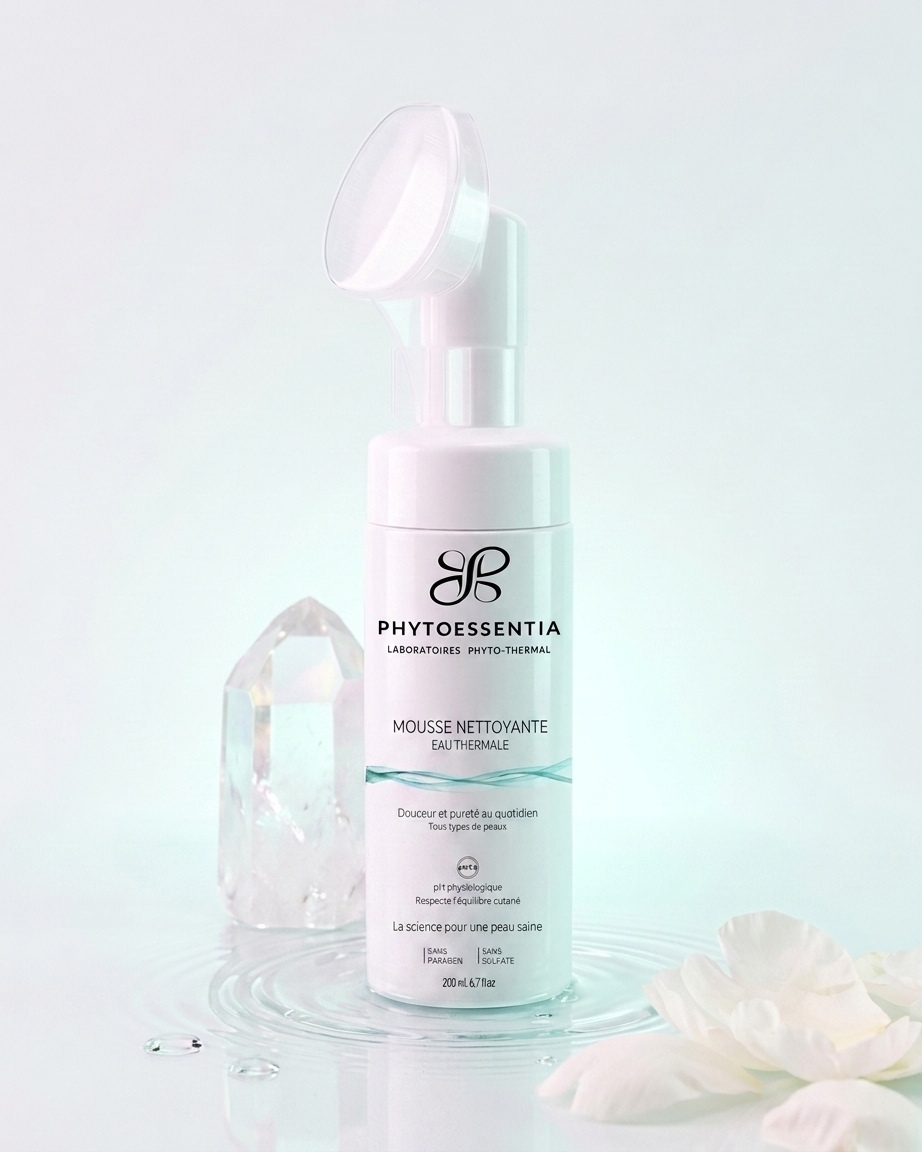 mousse nettoyante à l’eau thermale – 200 ml mousse nettoyante à l’eau thermale – 200 ml