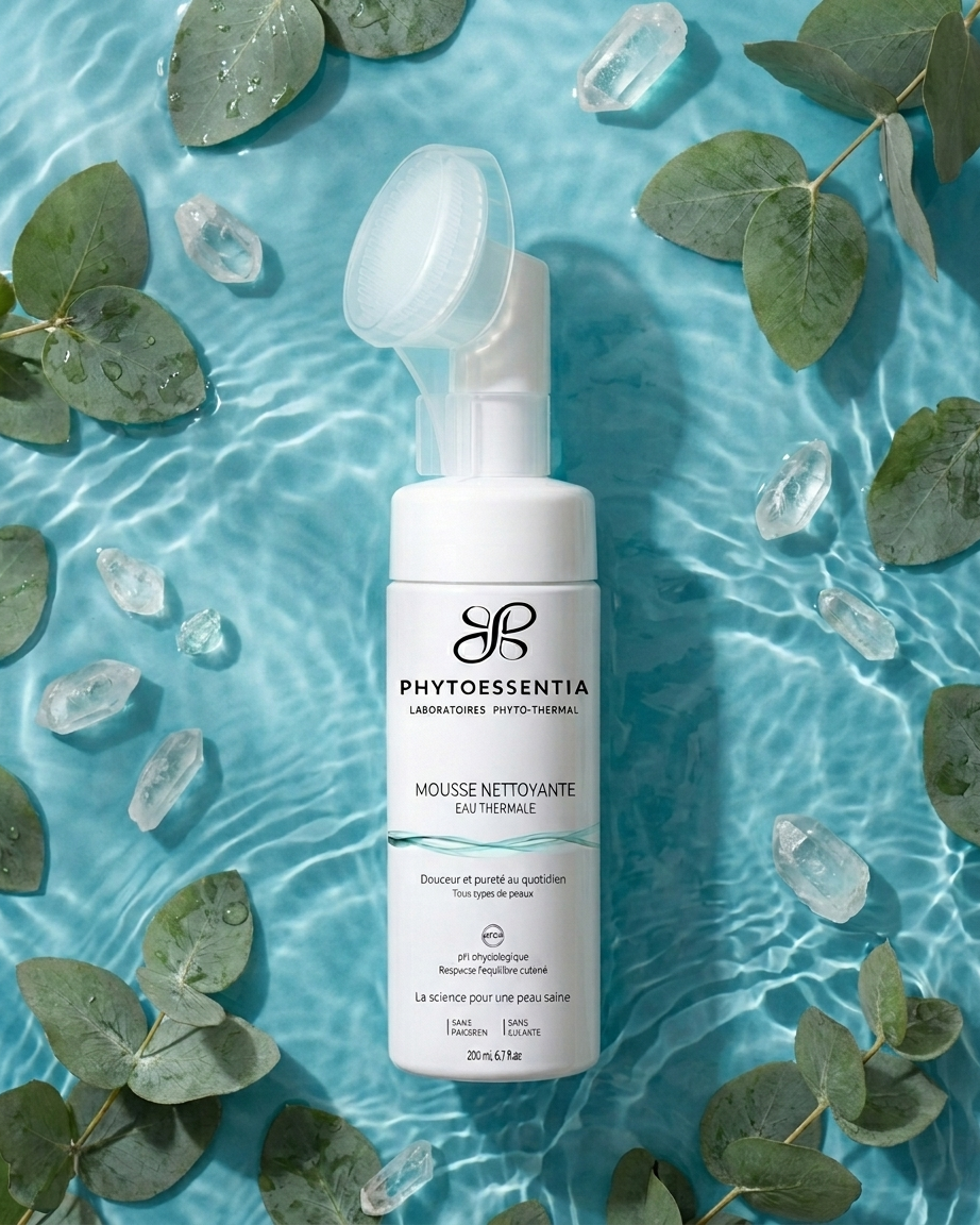 mousse nettoyante à l’eau thermale – 200 ml mousse nettoyante à l’eau thermale – 200 ml
