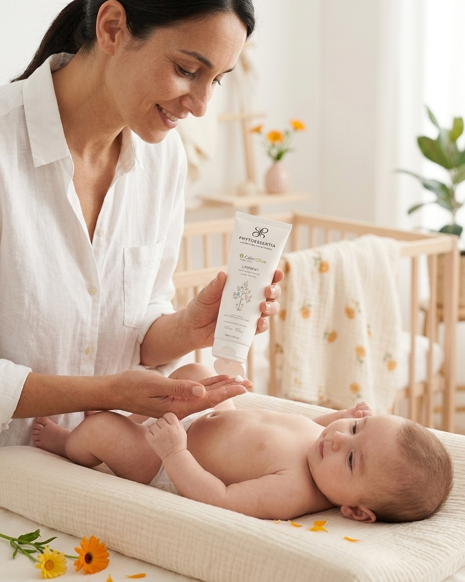 Accueil Ô calin’olive – liniment baby skin – 100 ml