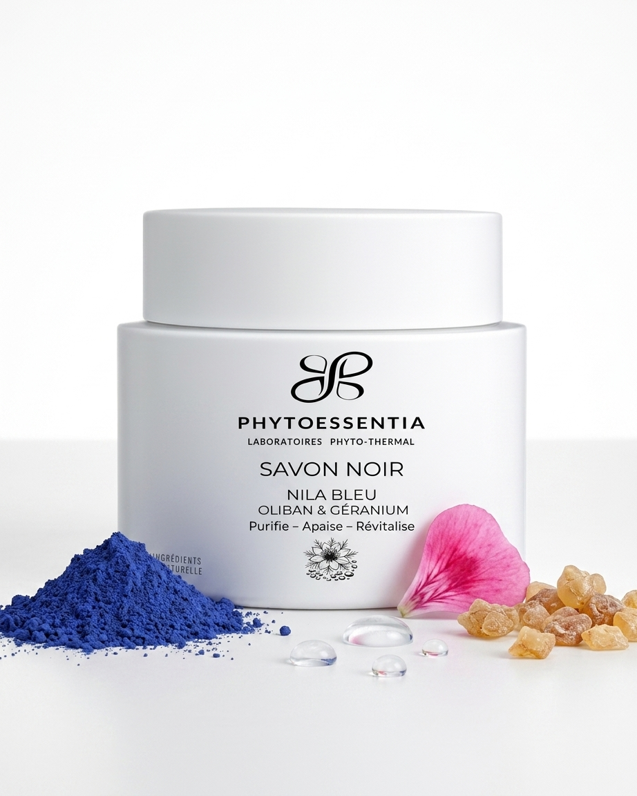 savon noir nila bleu & géranium – 100 ml savon noir nila bleu & géranium – 100 ml