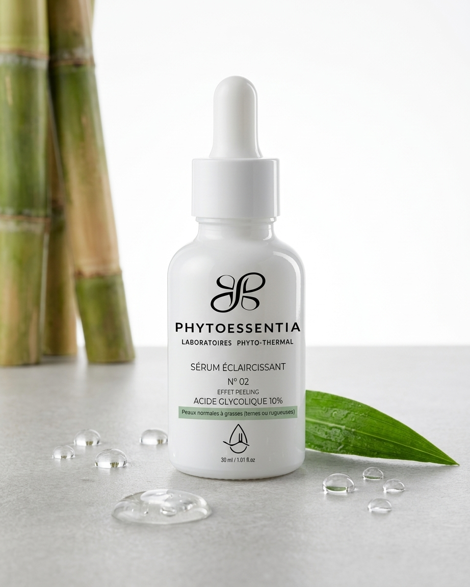 sérum Éclaircissant peeling à l’acide glycolique 10% – 30 ml sérum Éclaircissant peeling à l’acide glycolique 10% – 30 ml