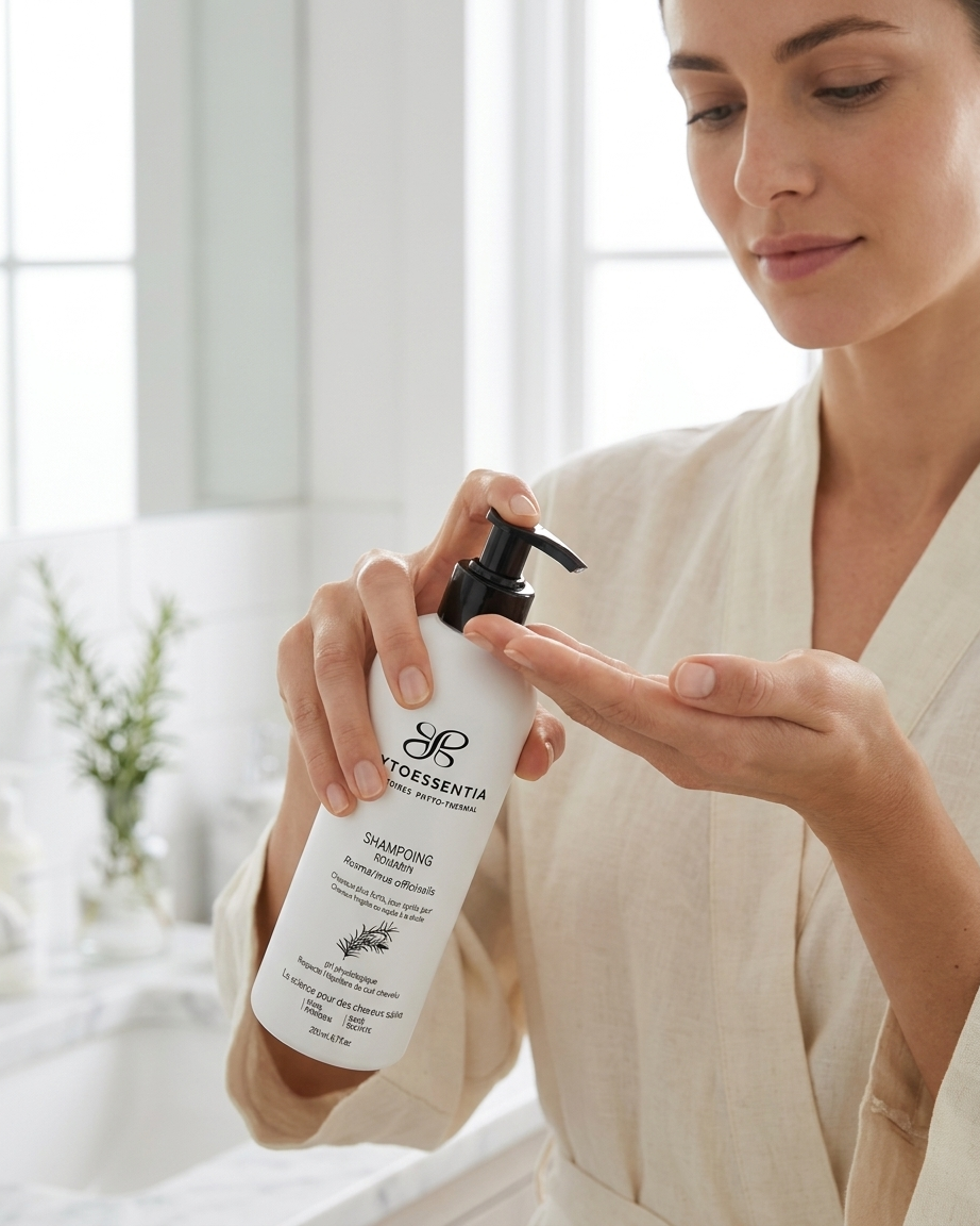 Accueil shampoing au romarin – 200 ml