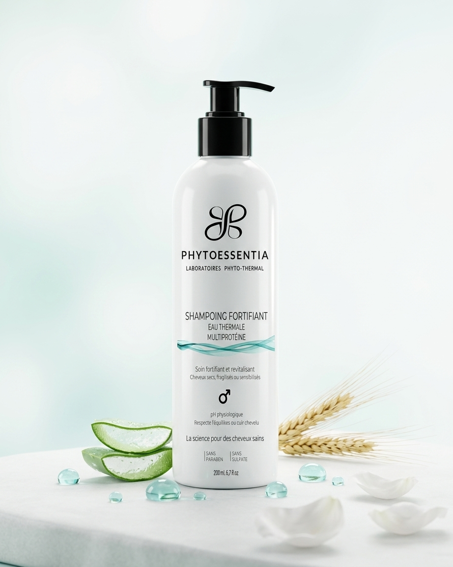shampoing fortifiant à l’eau thermale – homme – 200 ml shampoing fortifiant à l’eau thermale – homme – 200 ml