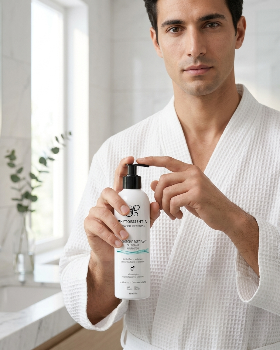 shampoing fortifiant à l’eau thermale – homme – 200 ml shampoing fortifiant à l’eau thermale – homme – 200 ml