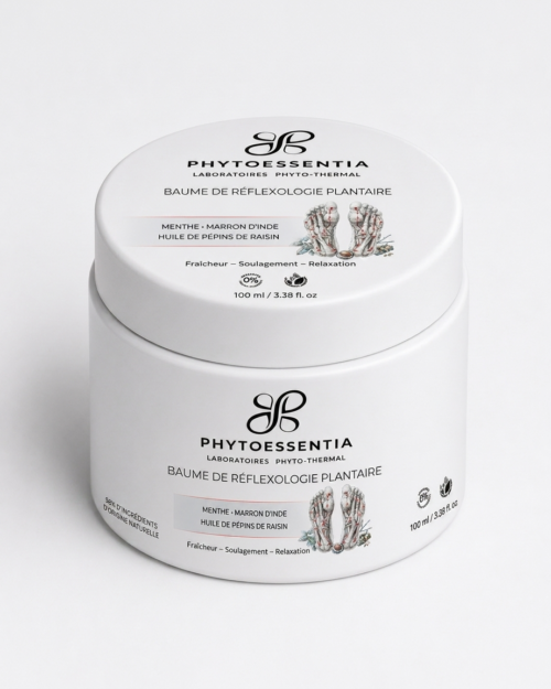 baume de réflexologie plantaire – 100 g