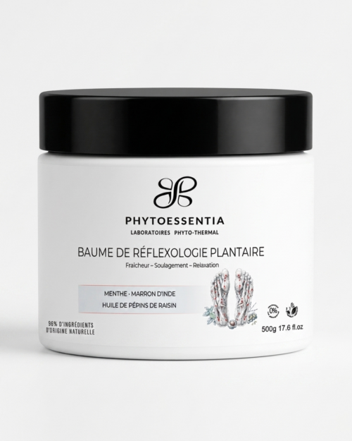 baume de réflexologie plantaire – 500 g