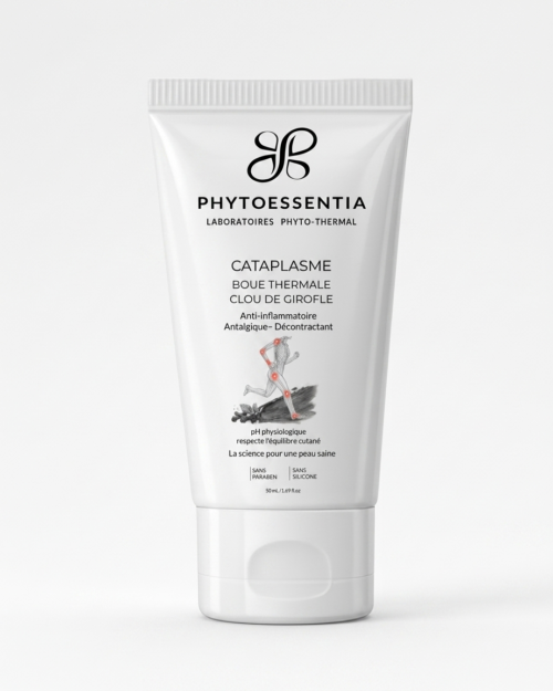 cataplasme boue thermale au clou de girofle – 50 ml