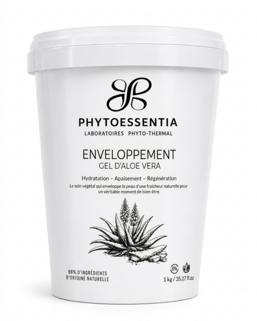 enveloppement gel d’aloe vera – 1 kg