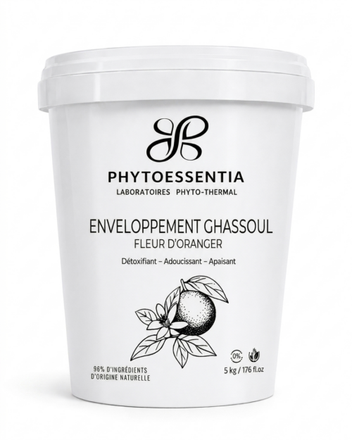 enveloppement ghassoul à la fleur d’oranger – 5 kg