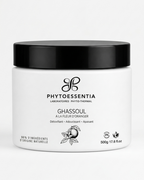 ghassoul à la fleur d’oranger – 500 g