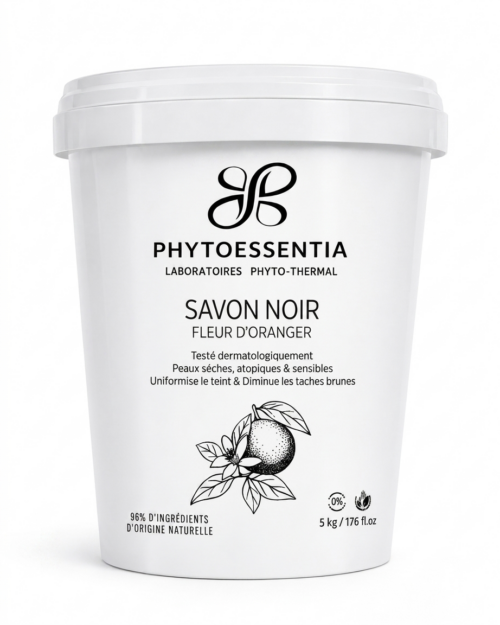 savon noir à la fleur d’oranger – 100 g