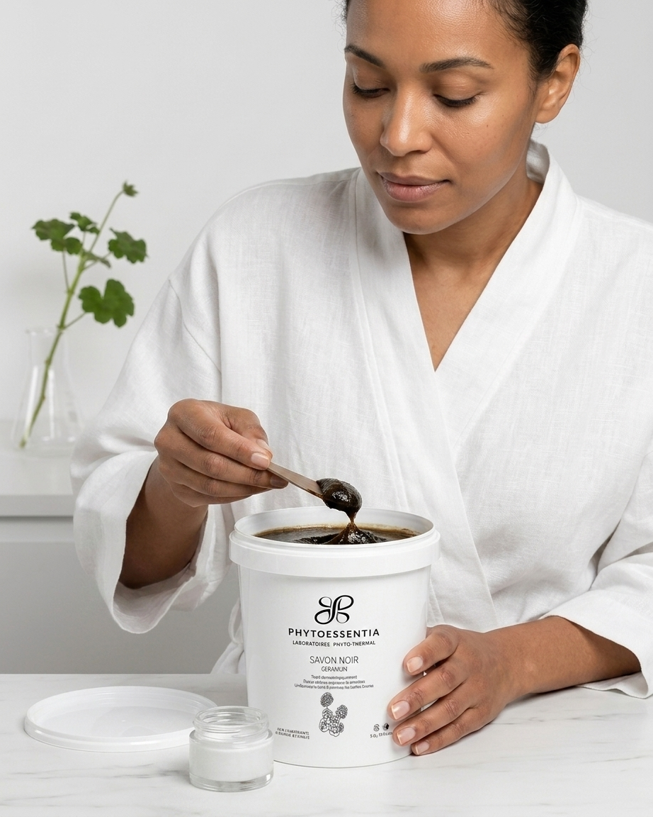 savon noir au géranium – 500 g savon noir au géranium – 500 g