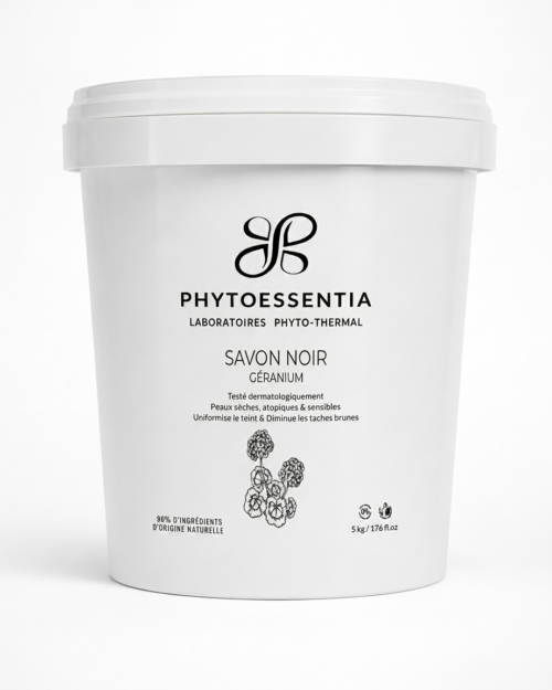 savon noir au géranium – 500 g