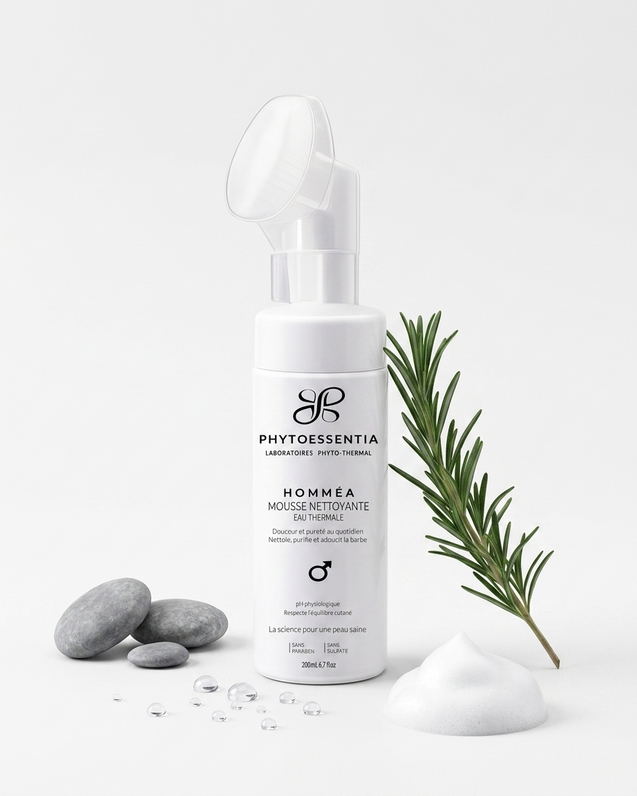 mousse nettoyante eau thermale hommÉa – 200 ml mousse nettoyante eau thermale hommÉa – 200 ml
