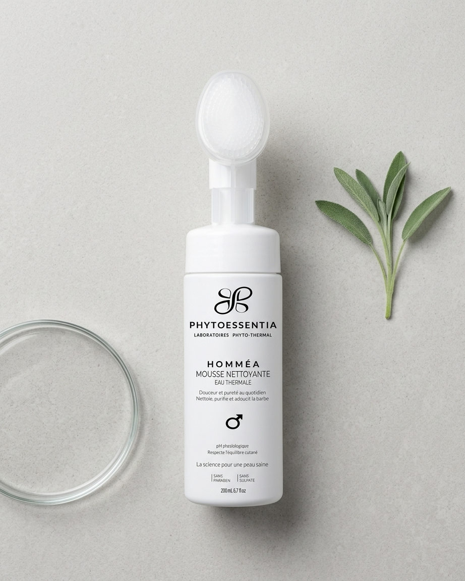 mousse nettoyante eau thermale hommÉa – 200 ml mousse nettoyante eau thermale hommÉa – 200 ml
