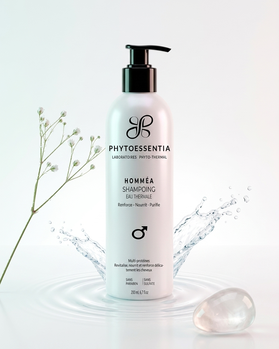 shampoing eau thermale hommÉa – 200 ml shampoing eau thermale hommÉa – 200 ml
